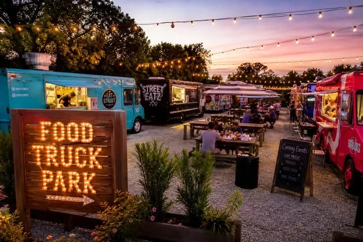 Brewery Event Catering with Food Trucks for Events