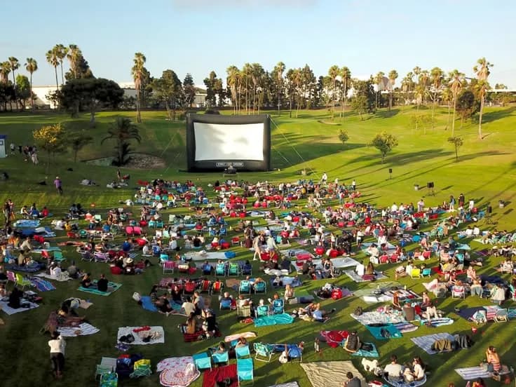 Outdoor Movie Night Ideas with Food Trucks | District Bites